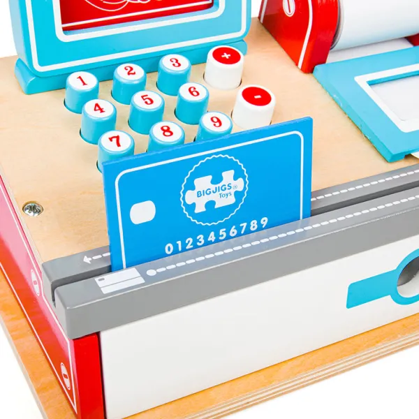Bigjigs Toys Shop Till with Scanner