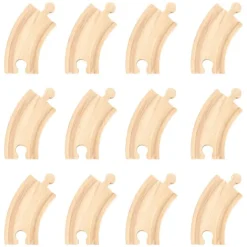 Bigjigs Rail Short Curves (Pack of 12)