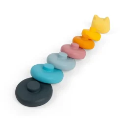 Bigjigs Toys Silicone Stacking Cat