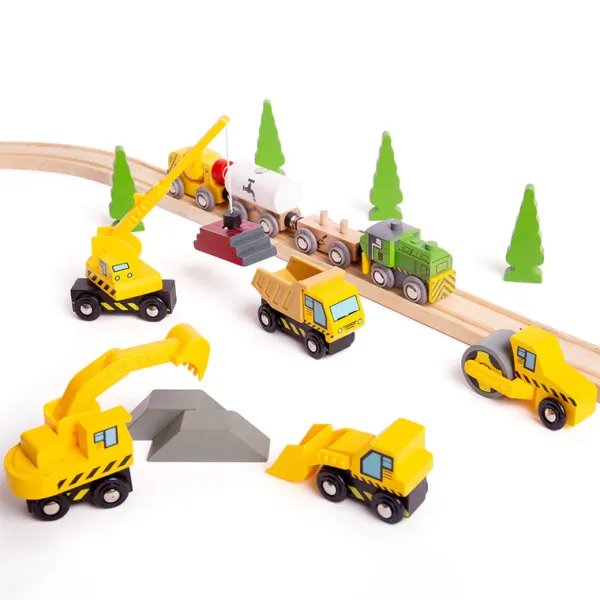 Bigjigs Rail Site Vehicles