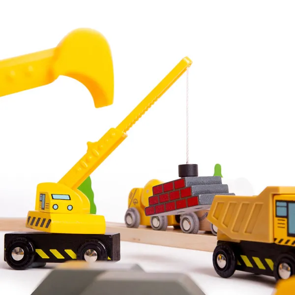 Bigjigs Rail Site Vehicles