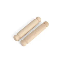 Bigjigs Toys Small Rolling Pin (Pack of 2)