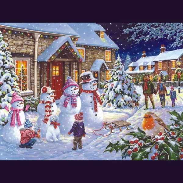 House of Puzzles Snow Family BIG 250 Puzzle