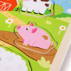 Bigjigs Toys Sound Puzzles - Farm