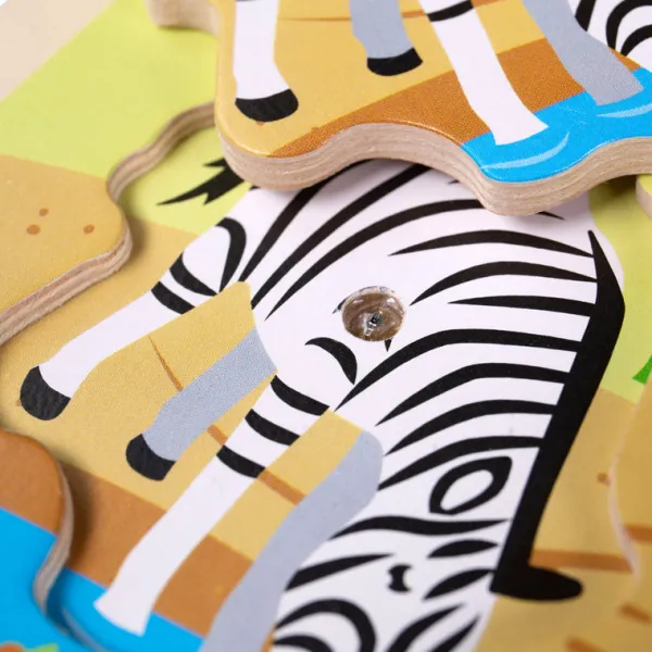 Bigjigs Toys Sound Puzzles - Safari