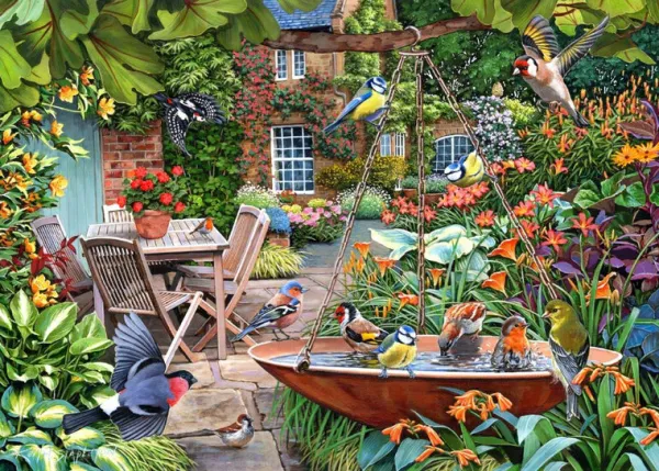 House of Puzzles Splashing Around - 1000 Piece Jigsaw Puzzle
