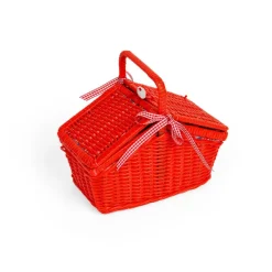 Bigjigs Toys Spotted Basket Tea Set