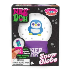 NeeDoh Squish N Flow Snow Globe