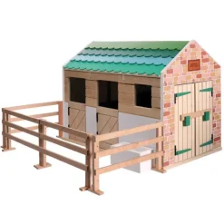Lottie Stables Wooden Playset