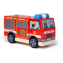 Bigjigs Baby Stacking Fire Engine