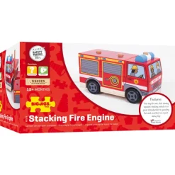 Bigjigs Baby Stacking Fire Engine