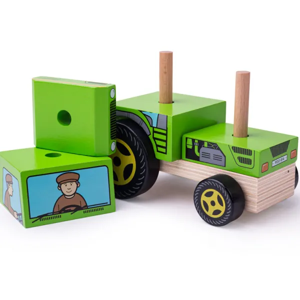 Bigjigs Baby Stacking Tractor