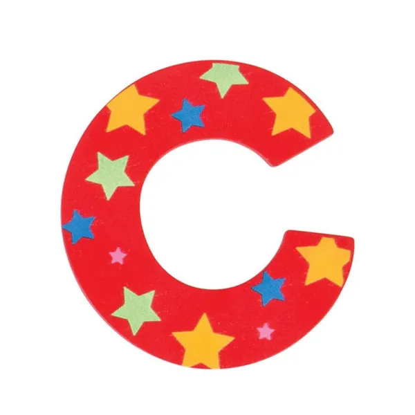 Bigjigs Toys Star Letter C (One Supplied)
