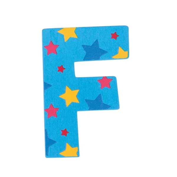 Bigjigs Toys Star Letter F (One Supplied)