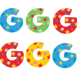 Bigjigs Toys Star Letter G (One Supplied)