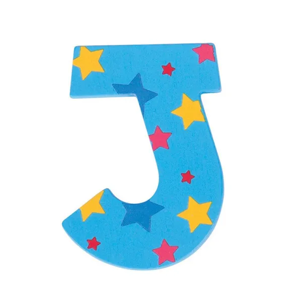 Bigjigs Toys Star Letter J (One Supplied)