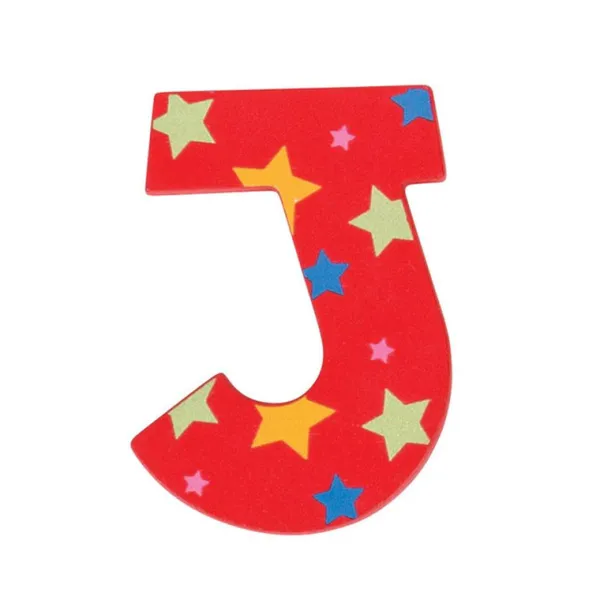Bigjigs Toys Star Letter J (One Supplied)