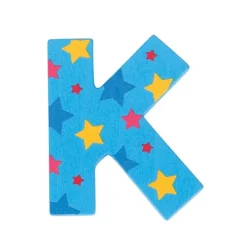 Bigjigs Toys Star Letter K (One Supplied)