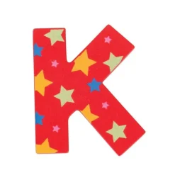 Bigjigs Toys Star Letter K (One Supplied)