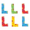 Bigjigs Toys Star Letter L (One Supplied)