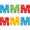 Bigjigs Toys Star Letter M (One Supplied)