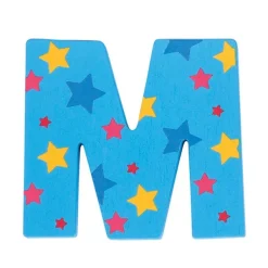 Bigjigs Toys Star Letter M (One Supplied)