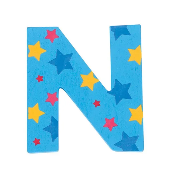 Bigjigs Toys Star Letter N (One Supplied)