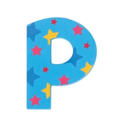 Bigjigs Toys Star Letter P (One Supplied)