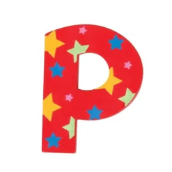 Bigjigs Toys Star Letter P (One Supplied)
