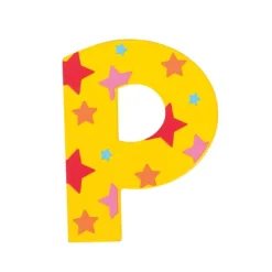 Bigjigs Toys Star Letter P (One Supplied)