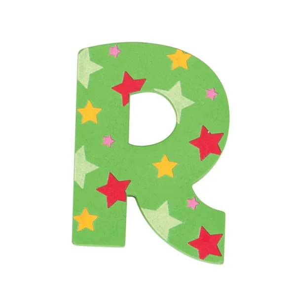 Bigjigs Toys Star Letter R (One Supplied)