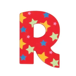 Bigjigs Toys Star Letter R (One Supplied)