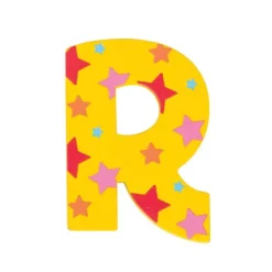 Bigjigs Toys Star Letter R (One Supplied)