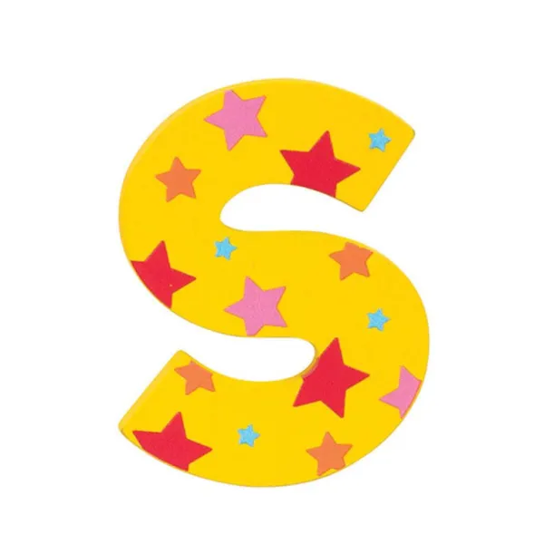 Bigjigs Toys Star Letter S (One Supplied)