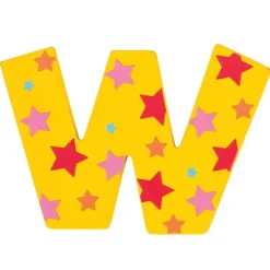 Bigjigs Toys Star Letter W (One Supplied)