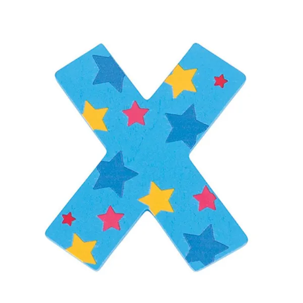 Bigjigs Toys Star Letter X (One Supplied)