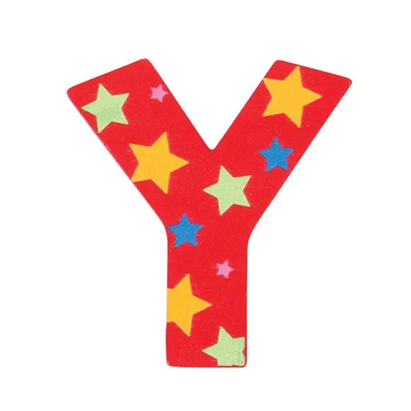 Bigjigs Toys Star Letter Y (One Supplied)