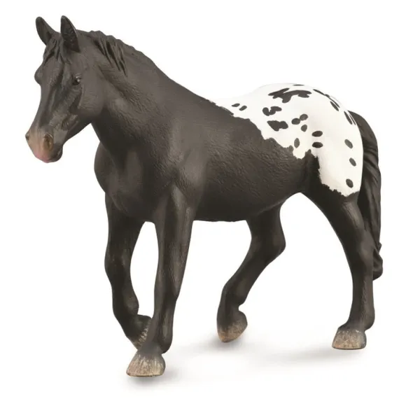 CollectA Sugarbush Draft Mare - Black Blanket w Spots