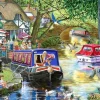 House of Puzzles Summer on the River - 1000 Piece Jigsaw Puzzle