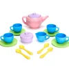 Green Toys Tea Set (Pink Teapot)