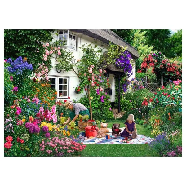House of Puzzles Teddy Bears Picnic - BIG 500 Piece Jigsaw Puzzle