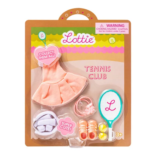 Lottie Tennis Club Outfit and Accessories