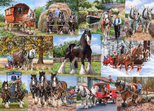 House of Puzzles The Heavy Mob - 1000 Piece Jigsaw Puzzle