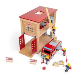 Tidlo Fire Station Toy Bundle