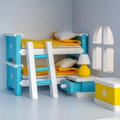 Tidlo Wooden Dolls House Bundle