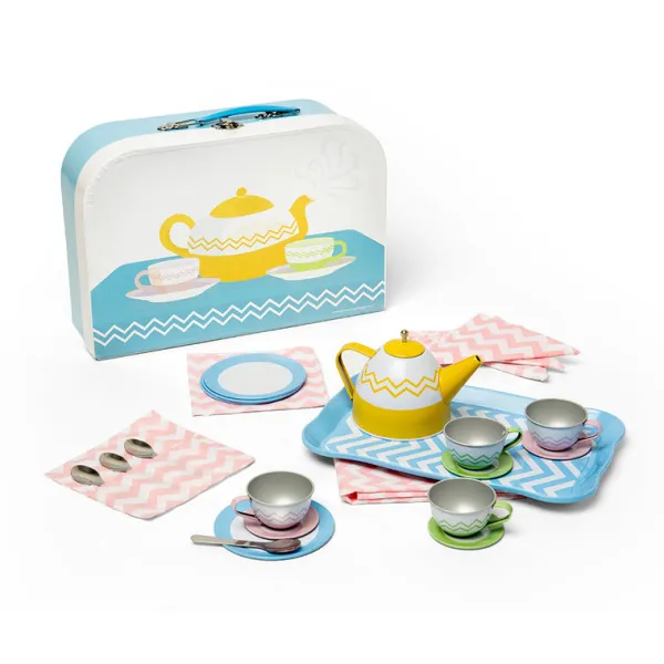 Bigjigs Toys Tin Tea Set