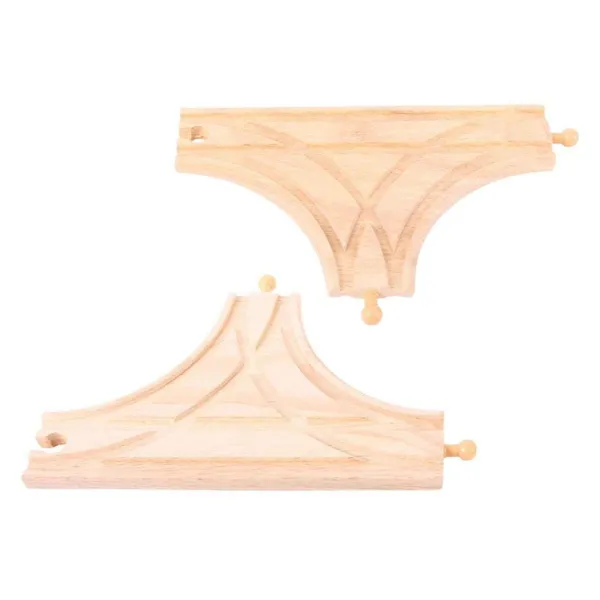 Bigjigs Rail T-Junction (Pack of 2)
