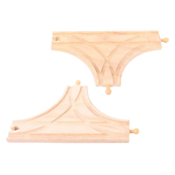 Bigjigs Rail T-Junction (Pack of 2)