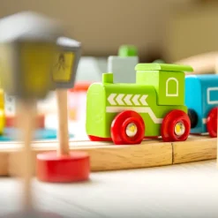 Bigjigs Rail Town and Country Train Set