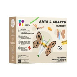 Toyi Arts and Crafts Butterfly Building Kit